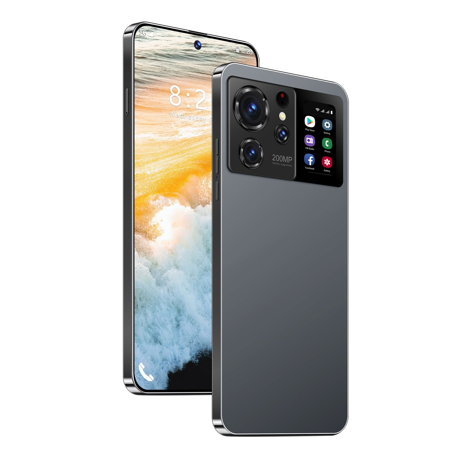 S24 5G Smart Phone 16GB+1TB 7.2-Inch Android 12 Game-focused 3G & 4G Secondary Screen Android 12 Game Phone